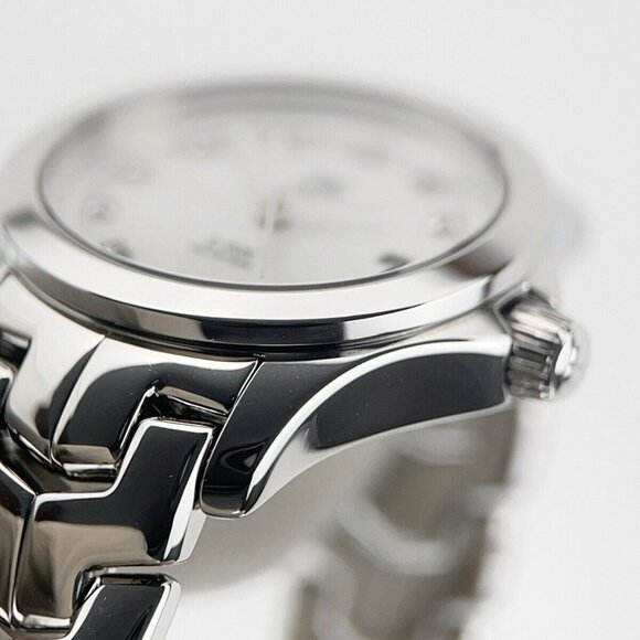 Tag Heuer Link Lady Steel Mother Of Pearl Dial 27mm Quartz Movement WJF1317 - Picture 4 of 9